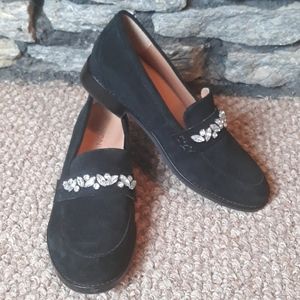 Vionic leather slip on shoes sz 7